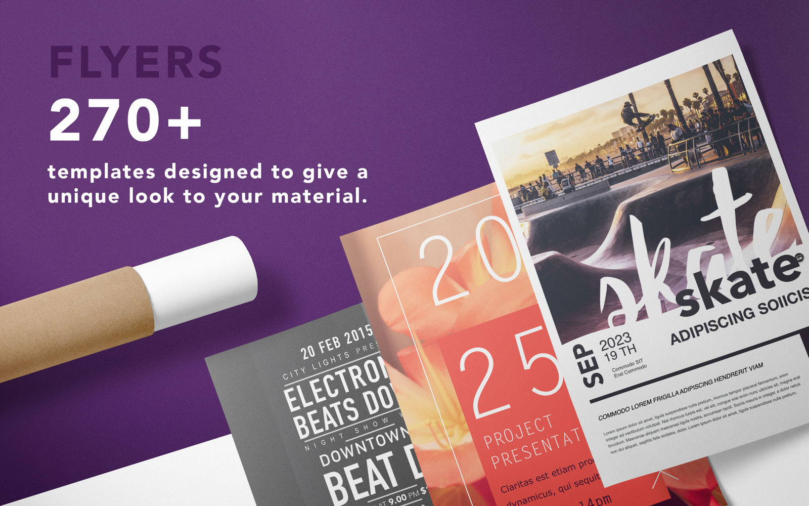 Flyer Templates - DesiGN 3.0.1 for Mac|Mac版下载 | Pages 模板
