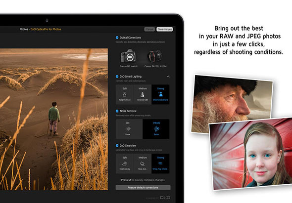 DxO OpticsPro for Photos 1.4.4 for Mac|Mac版下载 | 苹果照片应用(Photos)修图插件