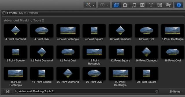 Advanced Masking Tools 2 1.0 for Mac|Mac版下载 | Final Cut 多点遮罩抠像分离工具