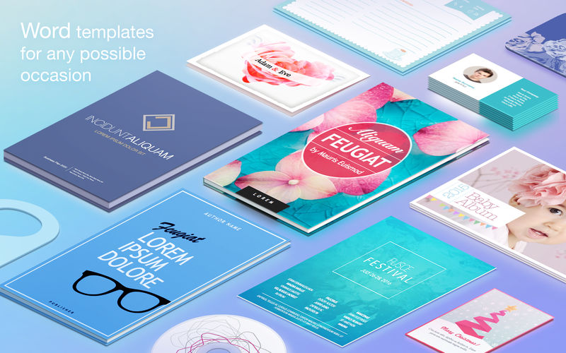 Print Lab for Word - Templates 3.2.3 for Mac|Mac版下载 | Office模板套件