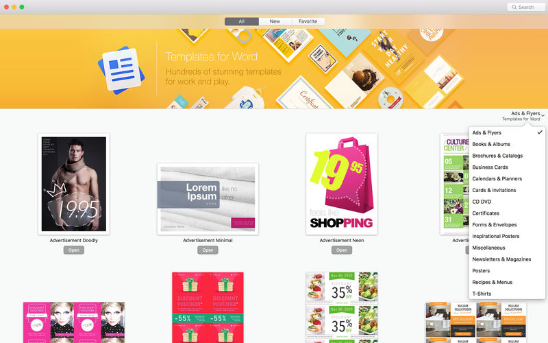 Print Lab for Word - Templates 3.2.3 for Mac|Mac版下载 | Office模板套件