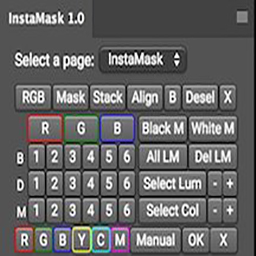 InstaMask 1.1 for Mac|Mac版下载 | PS亮度遮罩和曝光混合工具集 InstaMask 1.1 for Mac|Mac版下载 | PS亮度遮罩和曝光混合工具集