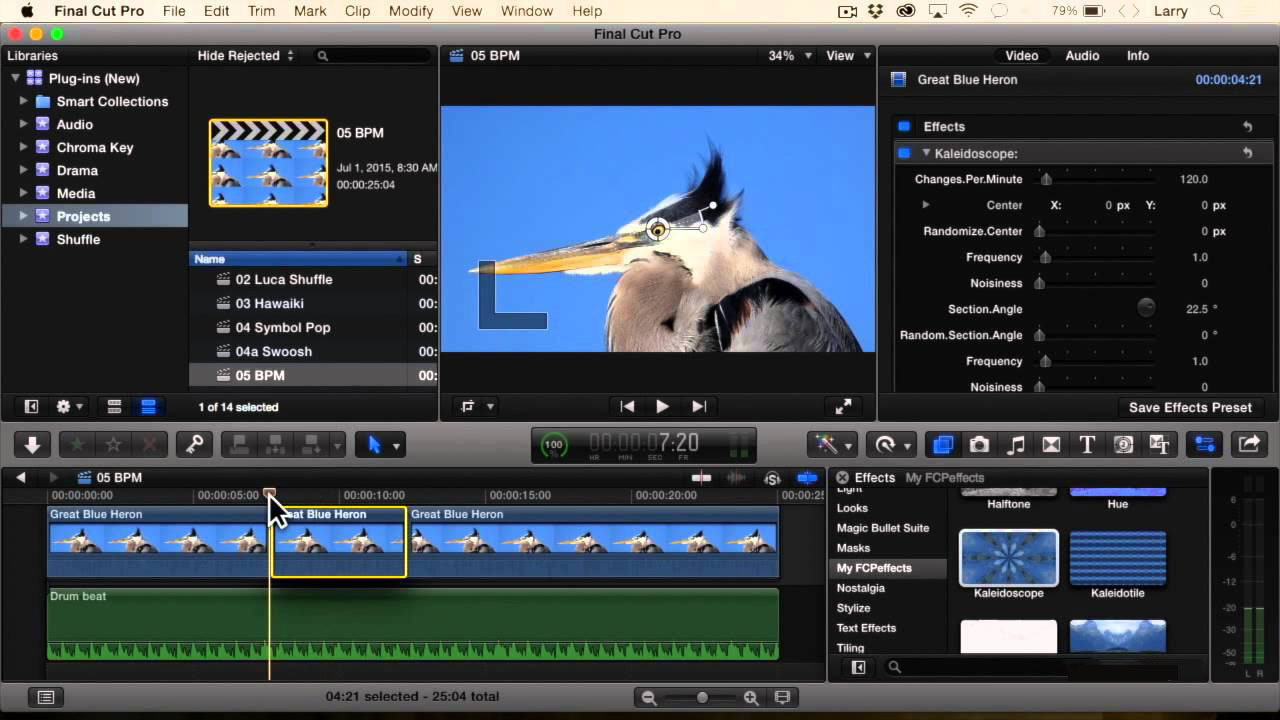 FCPeffects – BPM v1.2 1.2 for Mac|Mac版下载 | FCPX插件：随音乐自动节拍视觉特效