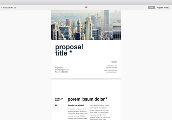 Business Mix for Pages 3.0.3 for Mac|Mac版下载 | 