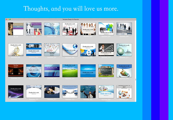 Template Design for Keynote 2.0 for Mac|Mac版下载 |