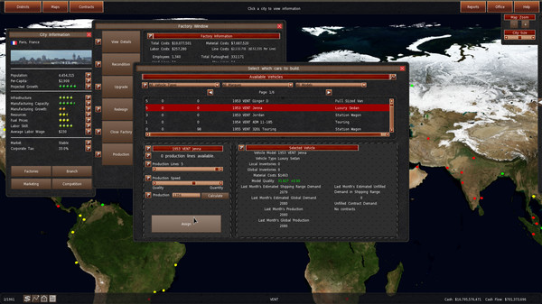 齿轮之城 2.0.0.9 for Mac|Mac版下载 | GearCity