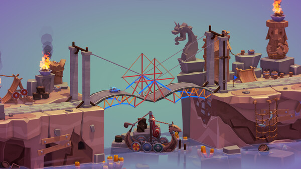 桥梁建筑师3 1.0 for Mac|Mac版下载 | Poly Bridge 3