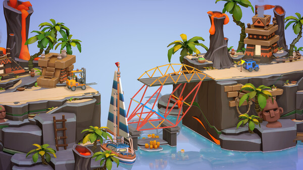 桥梁建筑师3 1.0 for Mac|Mac版下载 | Poly Bridge 3