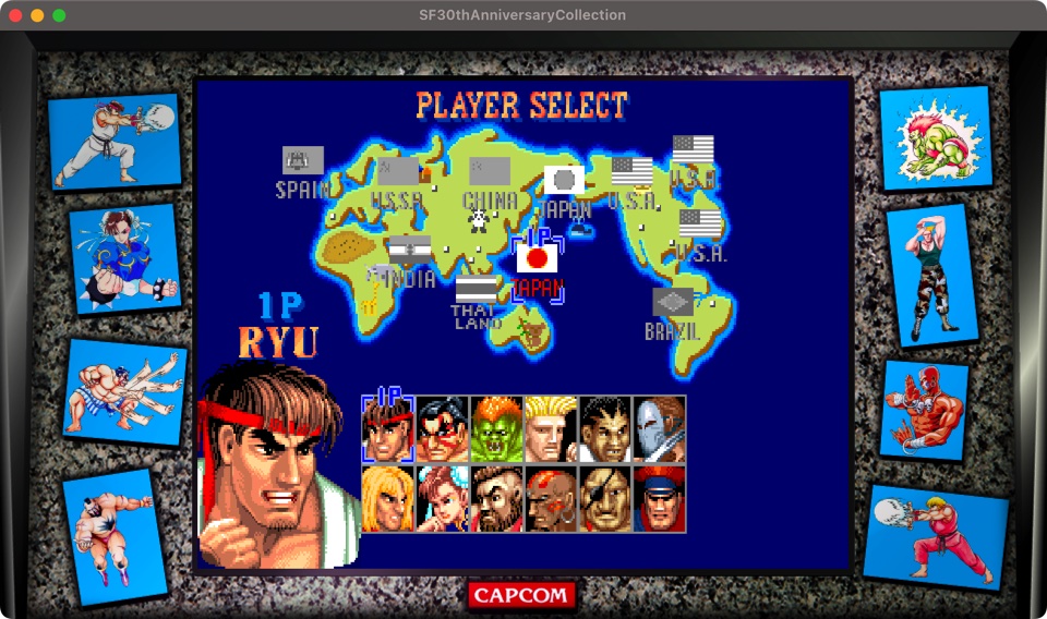 街头霸王30周年纪念合集 1.0 for Mac|Mac版下载 | Street Fighter 30th Anniversary Collection