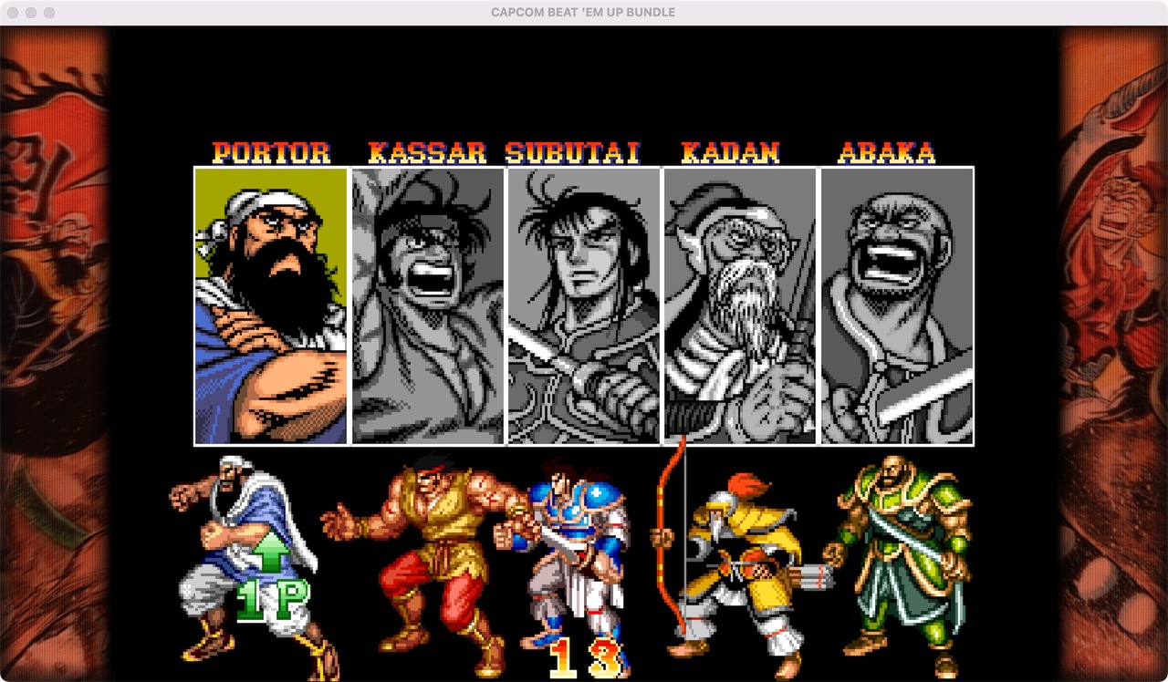 卡普空街机游戏合集 1.0 for Mac|Mac版下载 | Capcom Beat \'Em Up Bundle