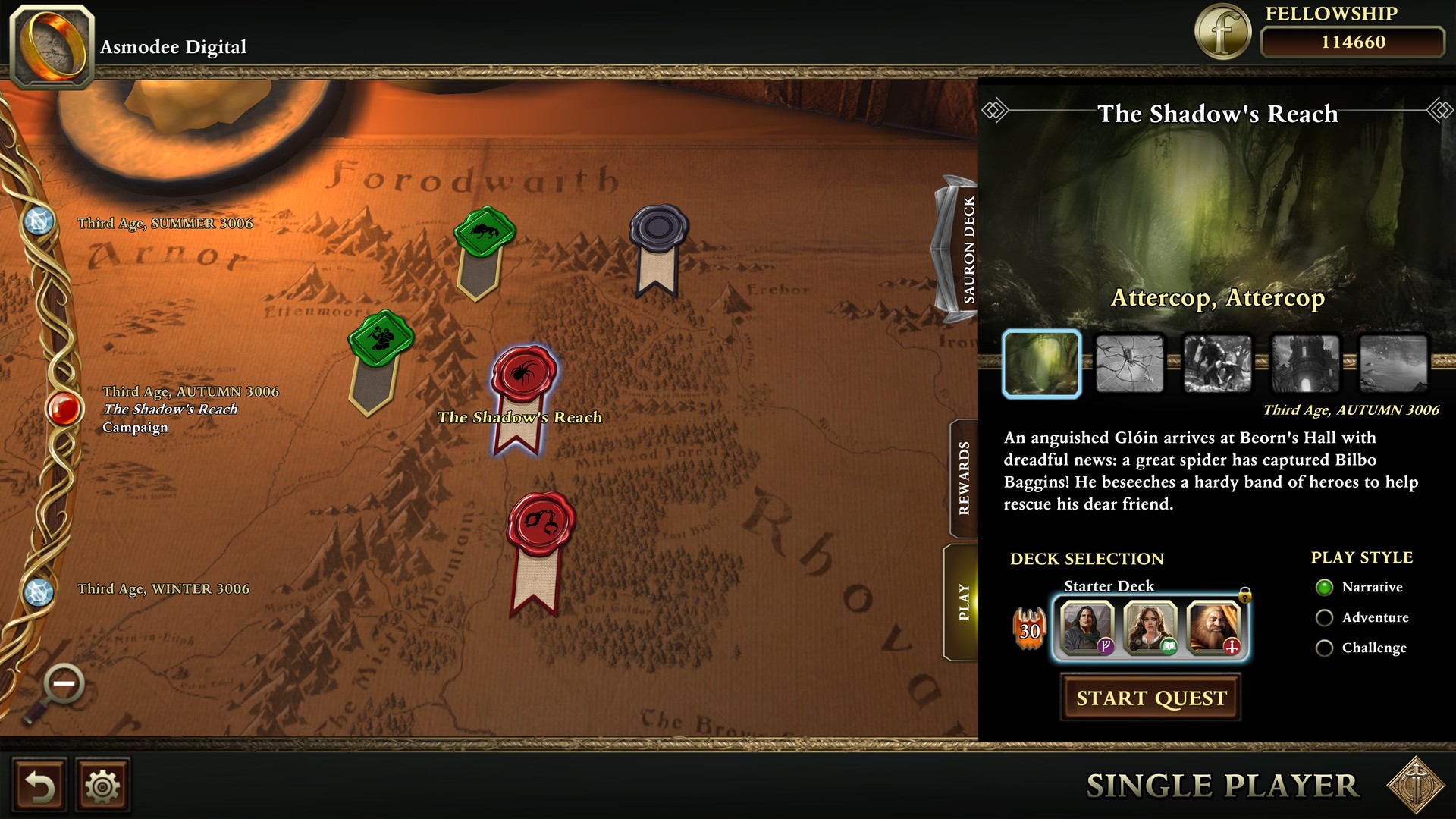 指环王:冒险卡牌游戏 - 终极版 1.0 for Mac|Mac版下载 | The Lord of the Rings: Adventure Card Game - Definitive Edition