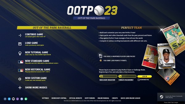 劲爆美国棒球23 23.6.83 for Mac|Mac版下载 | Out of the Park Baseball 23