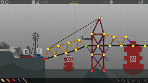 桥梁建筑师 1.0.5 for Mac|Mac版下载 | Poly Bridge