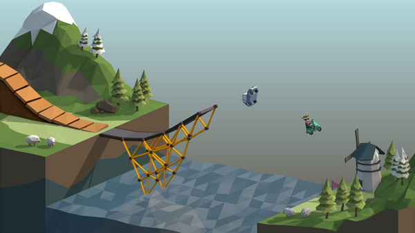桥梁建筑师 1.0.5 for Mac|Mac版下载 | Poly Bridge