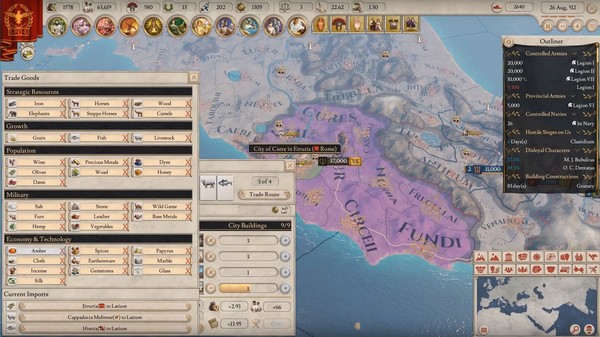 大将军:罗马 2.0.3 for Mac|Mac版下载 | Imperator: Rome