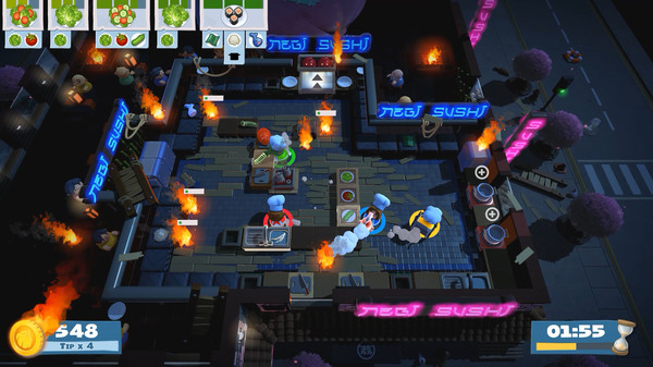 煮糊了2 (分手厨房2) 2020.7.5 for Mac|Mac版下载 | Overcooked! 2
