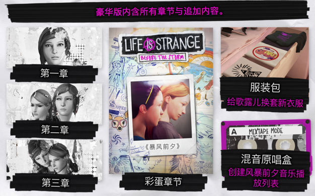 奇异人生:暴风前夕 2.0 for Mac|Mac版下载 | Life is Strange:Before the Storm