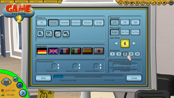 游戏大亨2 1.0 for Mac|Mac版下载 | Game Tycoon 2