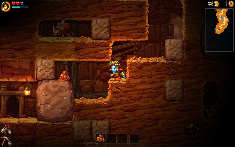 蒸汽世界:挖掘2 2.1.1 for Mac|Mac版下载 | SteamWorld Dig 2
