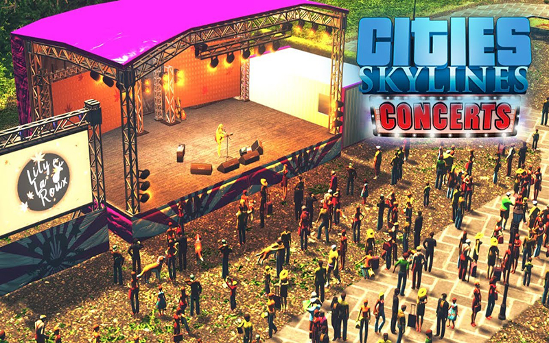 城市:天际线-音乐会 1.0 for Mac|Mac版下载 | Cities:Skylines- Concerts