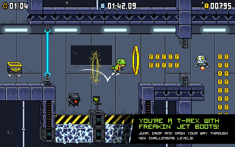 喷射霸王龙 1.0 for Mac|Mac版下载 | JumpJet Rex