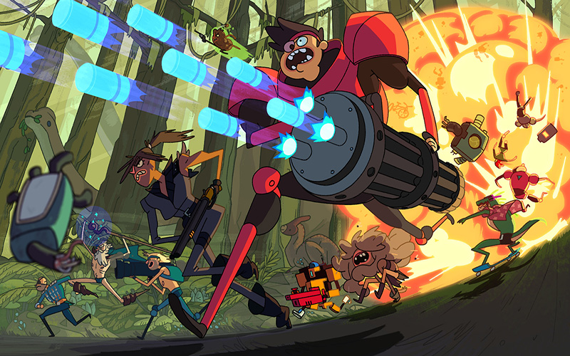 超时空战队:终极版 1.0 for Mac|Mac版下载 | Super Time Force Ultra