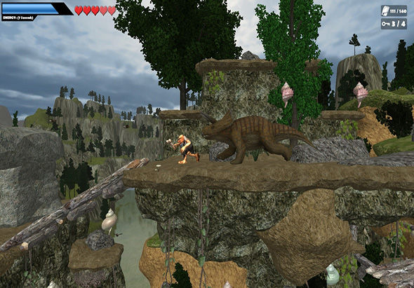 穴居人世界：联合加纳之山 1.0 for Mac|Mac版下载 | Caveman World: Mountains of Unga Boonga