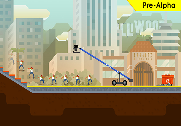 像素滑板2:欢迎来到奥莱坞 1.0 for Mac|Mac版下载 | OlliOlli 2: Welcome to OlliWood