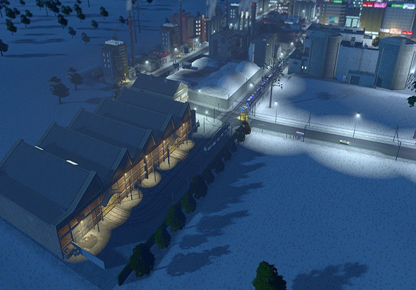 城市:天际线-雪落 1.0 for Mac|Mac版下载 | Cities: Skylines