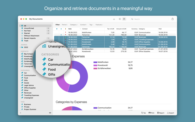 Receipts 1.14 for Mac|Mac版下载 | 发票收据归纳软件