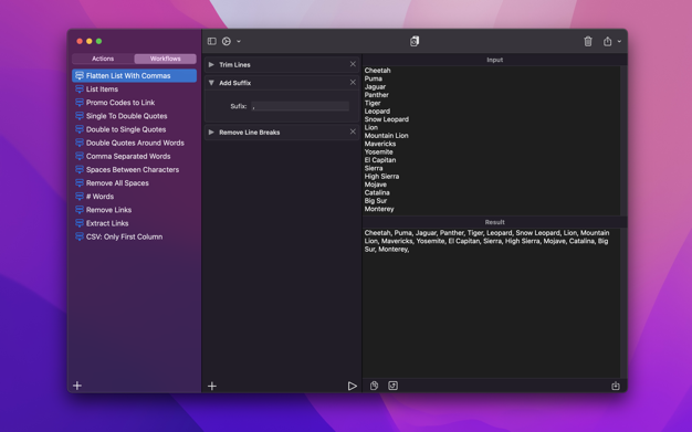 Text Workflow 1.6.6 for Mac|Mac版下载 | 文本格式转换工具