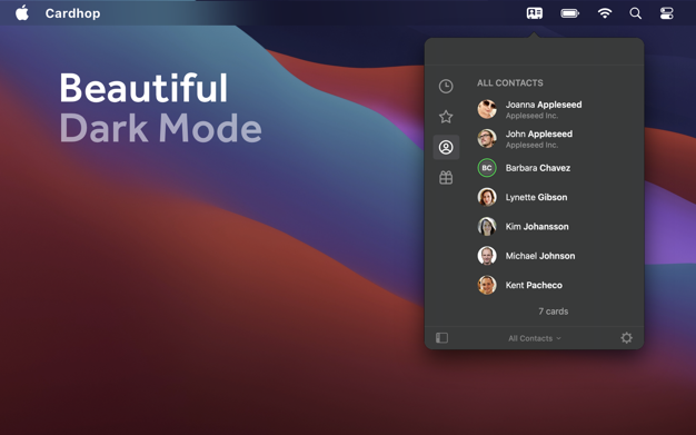 Cardhop 2.2.12 for Mac|Mac版下载 | 通讯录管理工具