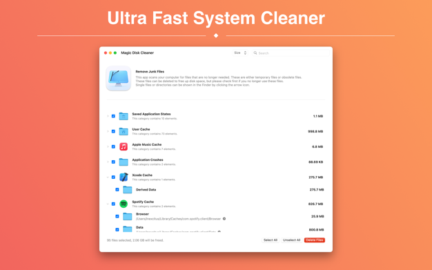 Magic Disk Cleaner 2.3.5 for Mac|Mac版下载 | 磁盘清理工具