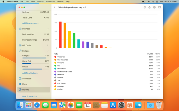 Debit & Credit 6.2 for Mac|Mac版下载 | 个人理财应用