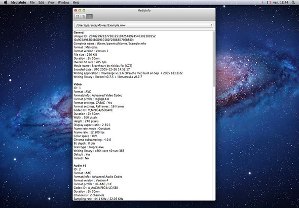 MediaInfo 23.09 for Mac|Mac版下载 | 视频元数据查看工具