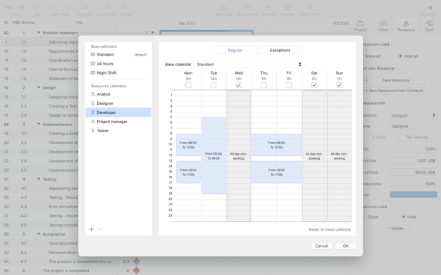 Project Office X: 甘特图 1.1.7 for Mac|Mac版下载 | 项目管理应用