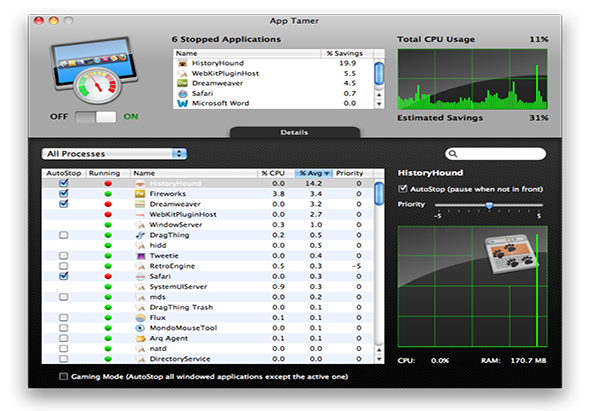 App Tamer 2.8.1 for Mac|Mac版下载 | 系统资源管理工具