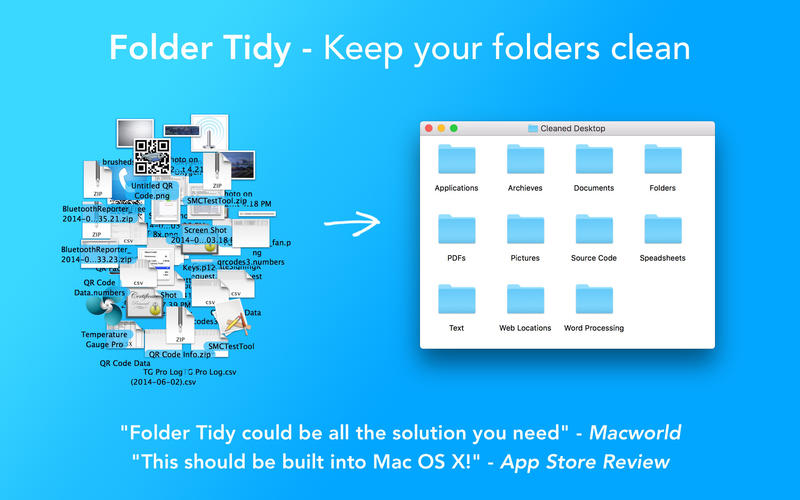 Folder Tidy 2.9.2 for Mac|Mac版下载 | 文件归纳整理工具