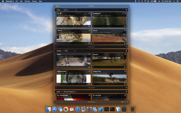 Permute 3 3.10.9 for Mac|Mac版下载 | 视频、音频、图像多功能格式转换