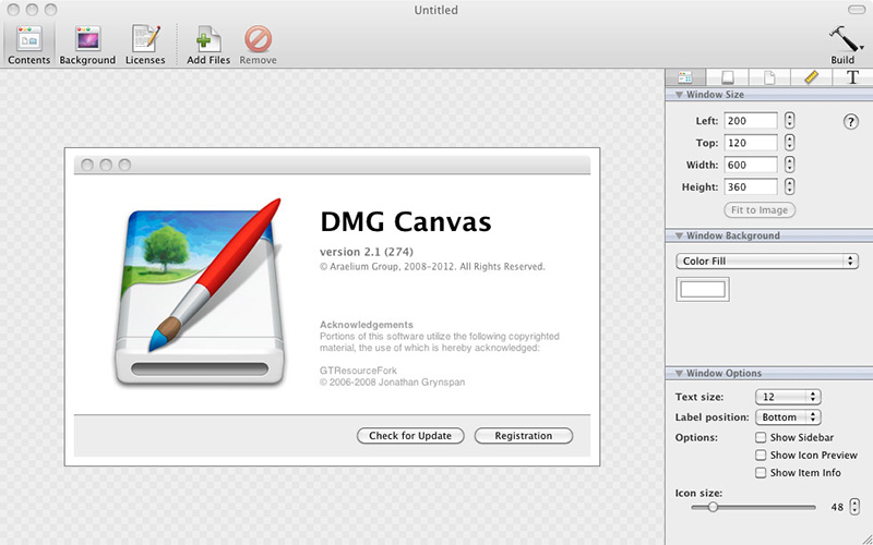 DMG Canvas 4.0.6 for Mac|Mac版下载 | 磁盘映像创建工具
