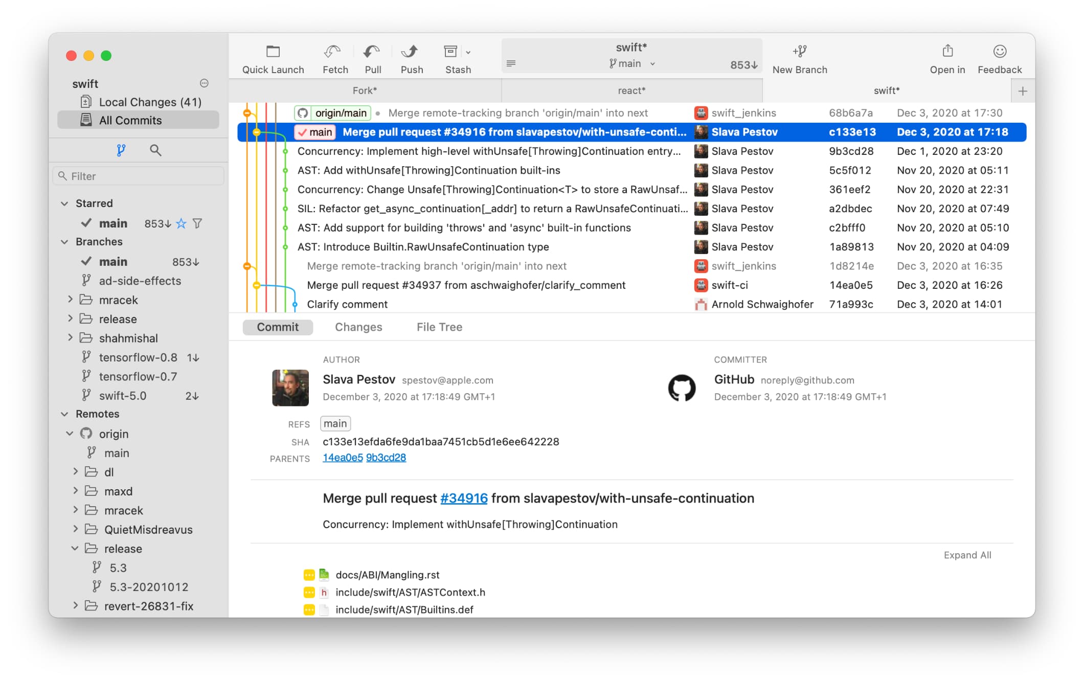 Fork 2.33 for Mac|Mac版下载 | Git项目管理和协作工具