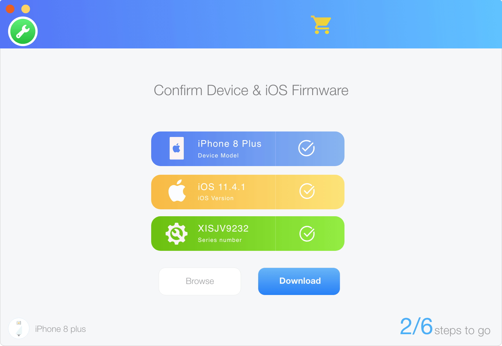 Fix My iPhone 2.4.5 for Mac|Mac版下载 | iPhone修复工具