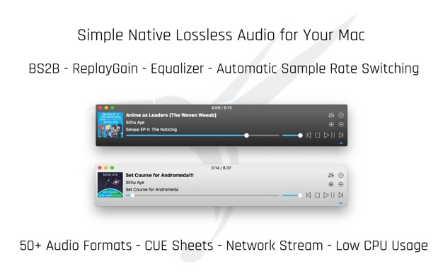 Colibri 2.1.6 for Mac|Mac版下载 | 无损音乐播放器