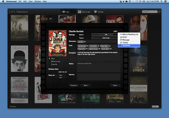 Rottenwood 1.3.0 for Mac|Mac版下载 | 电影收藏软件