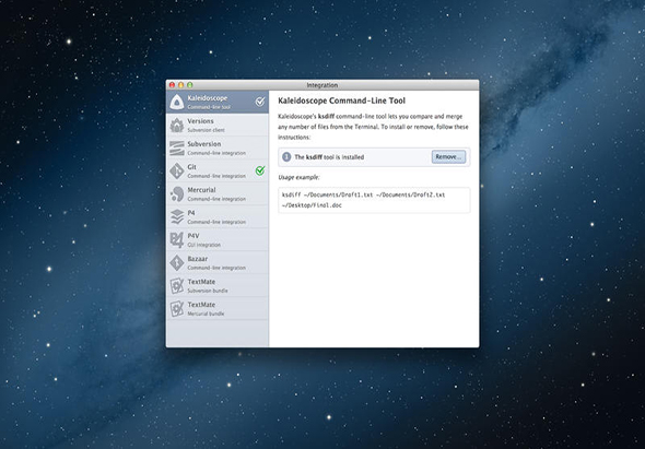 Kaleidoscope 4.1.0 for Mac|Mac版下载 | 文件比较工具
