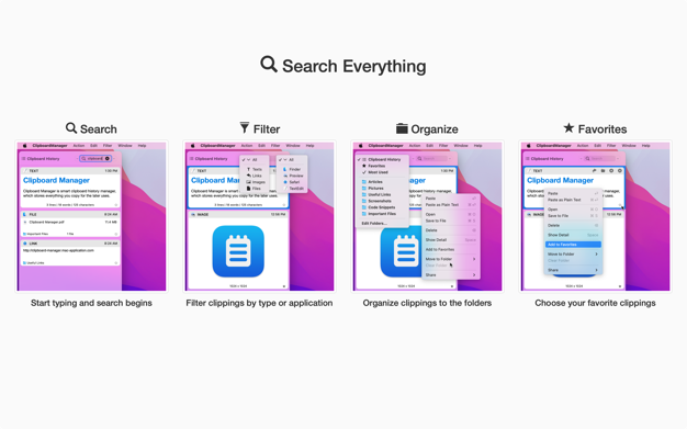 Clipboard Manager 2.4.5 for Mac|Mac版下载 | 剪切板管理工具