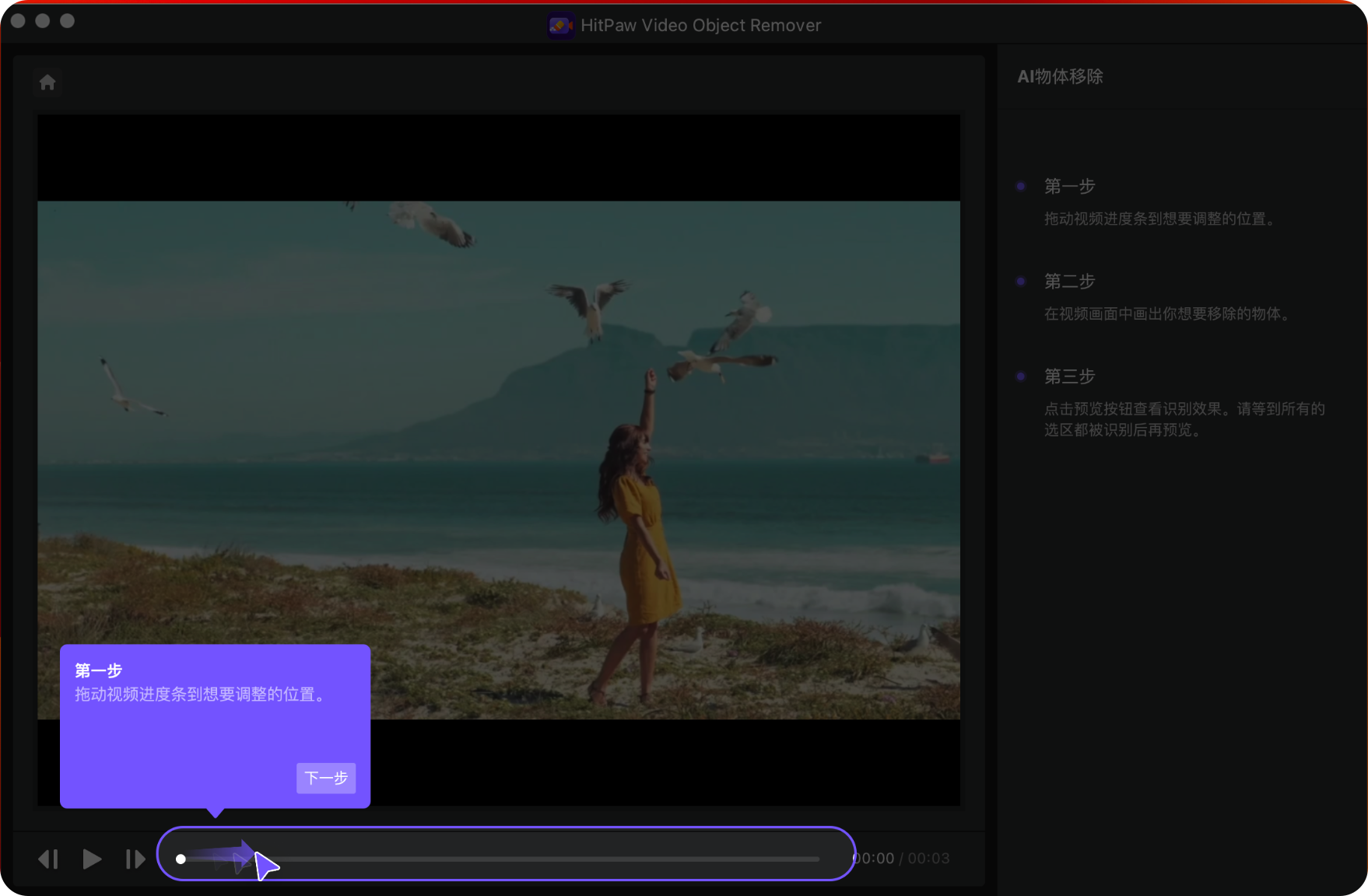 HitPaw Video Object Remover 1.2.0 for Mac|Mac版下载 | 智能去除视频目标对象