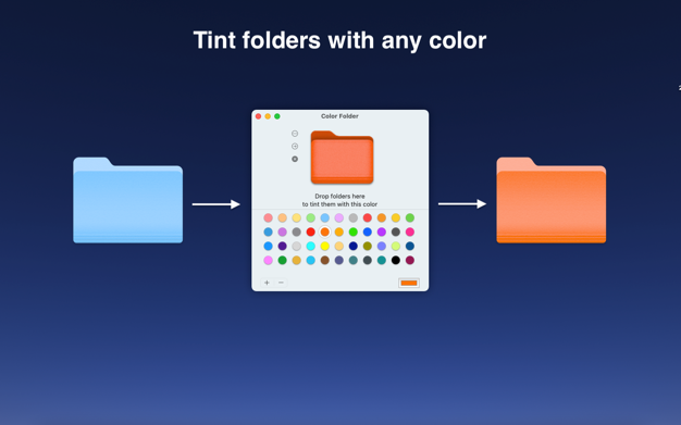 Color Folder 3.7 for Mac|Mac版下载 | 自定义文件夹颜色