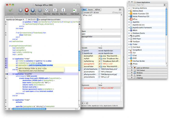 Script Debugger 8.0.6 for Mac|Mac版下载 | 脚本调试工具