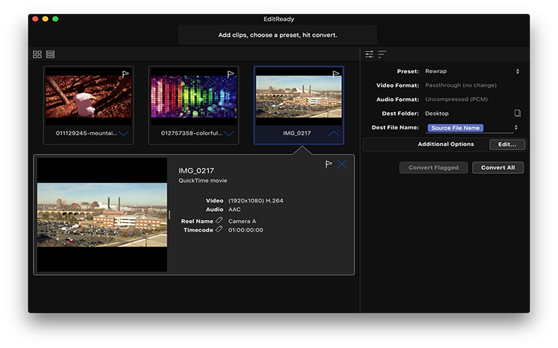 EditReady 23.1 for Mac|Mac版下载 | 视频转码工具